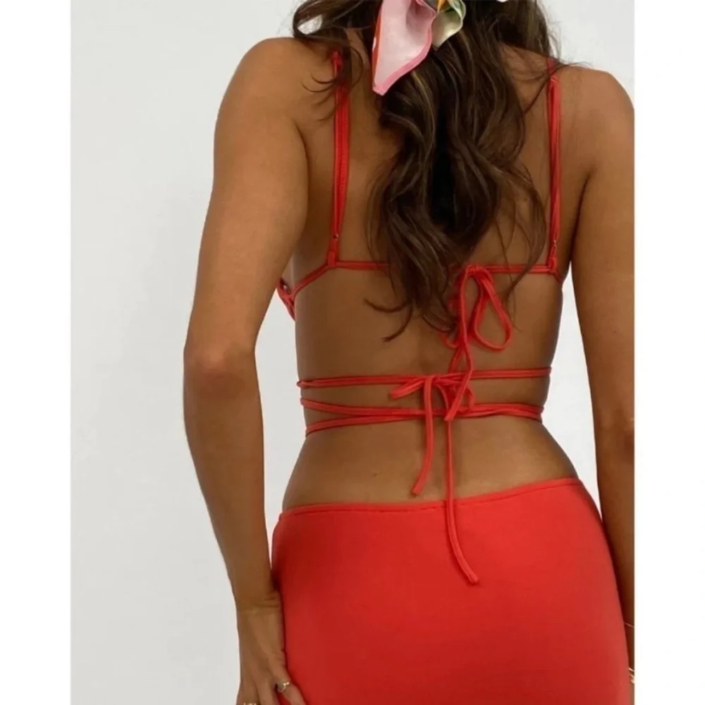 WeWoreWhat Cut out Midi Skirt